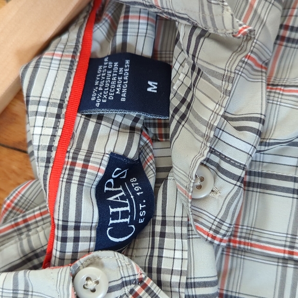 Chaps button down shirt size medium - Picture 7 of 11